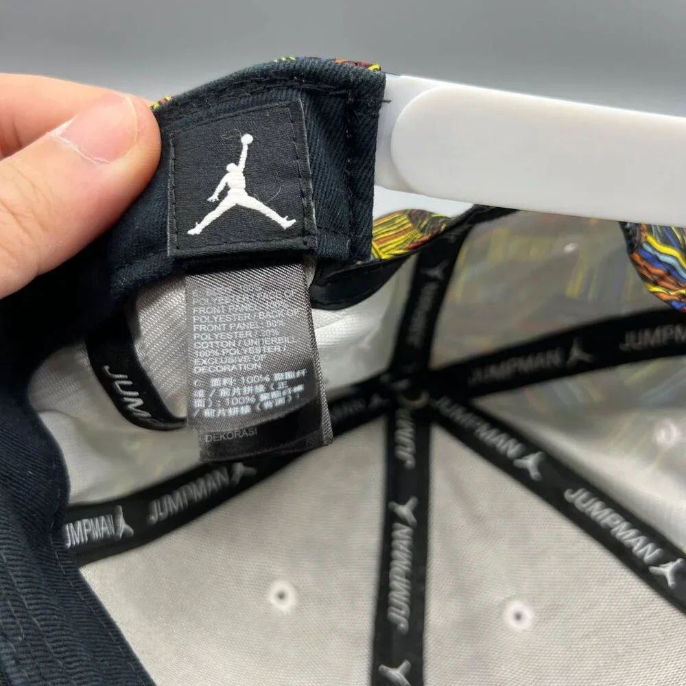 Air Jordan Hat Men Embroidered Logo Jumpman BHM Snap‎ Back Cap